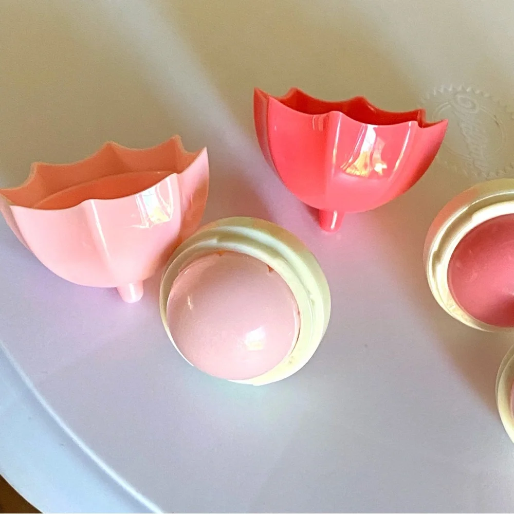 🎅🏻 SALE! 3pc lip balm lip gloss Umbrellas lightly scented brand new